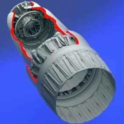 MiG-23 Flogger Exhaust Nozzle Opened (For TSM) 1/32 Aires