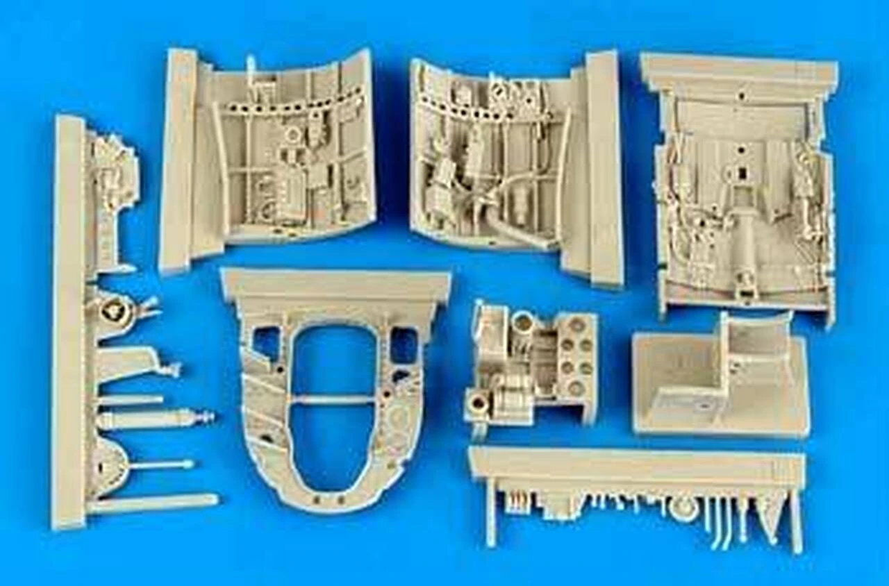 A6M5 Zero Fighter Cockpit Set (For Tamiya) (Resin) 1/32 Aires