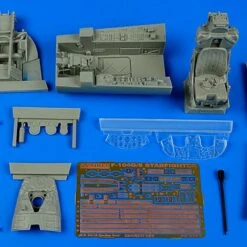 F-104G/S Starfighter Cockpit Set w/MB GQ7A Ejection Seat For ITA 1/32 Aires