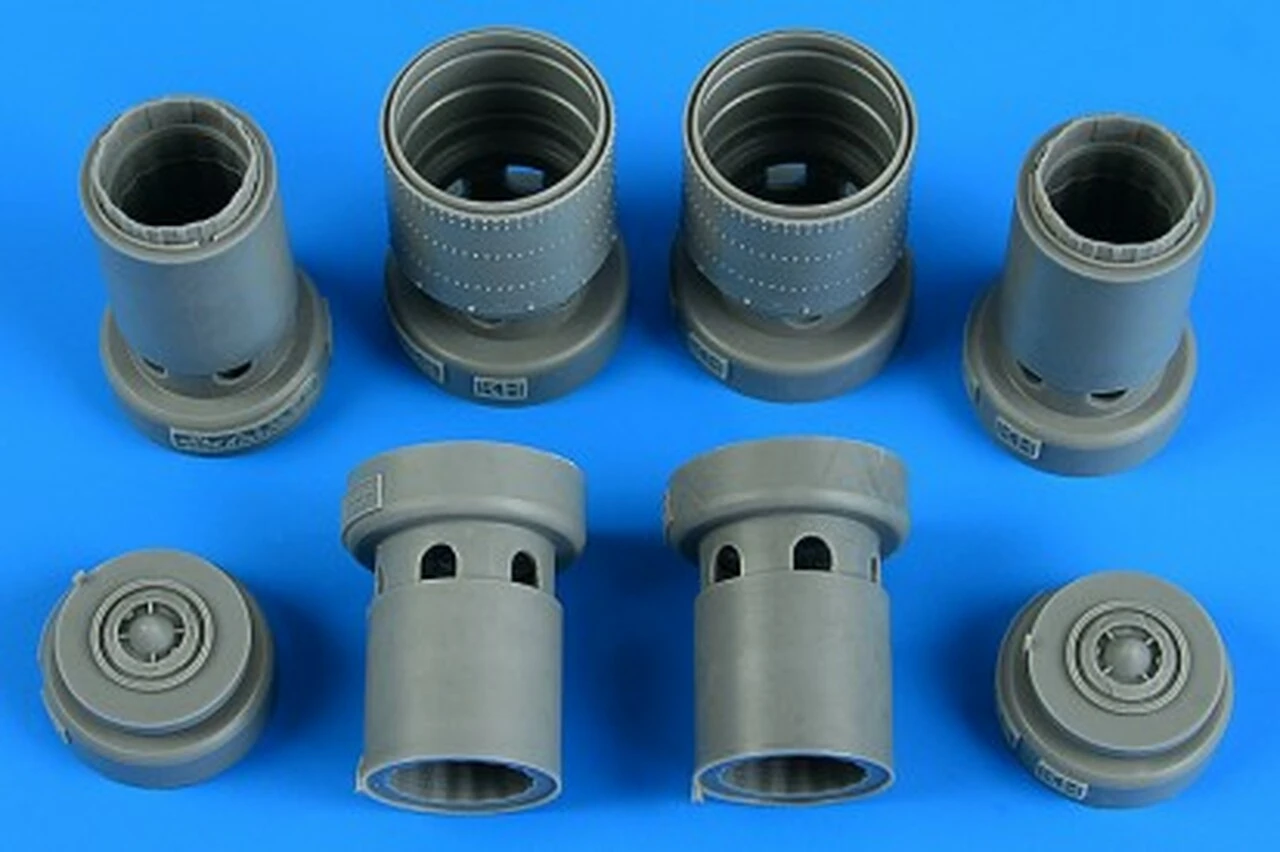 F-5E/F Tiger II Exhaust Nozzles For KTY (Resin) 1/32 Aires