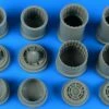 RF-4C Phantom II Exhaust Nozzles For RVL (Resin) 1/32 Aires Hobby