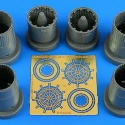Su-27 Flanker B Exhaust Nozzles For KTY 1/48 Aires