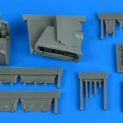 Harrier GR.1/3 Wheel Bay For KIN (Resin) 1/48 Aires