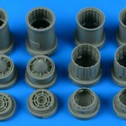 F-4E/EJ/J/S Phantom II Exhaust Nozzles For Zoukei-Mura (Resin) 1/48 Aires Hobby