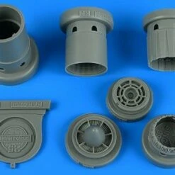 Kfir C2/C7/F21 Exhaust Nozzle For KIN (Resin) 1/48 Aires