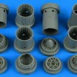 F-4E/EJ/F/G/J/S Phantom II Exhaust Nozzles For HSG (Resin) 1/48 Aires