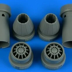 F/A-18E/F Super Hornet Exhaust Nozzles Closed For MGK (Resin) 1/48 Aires