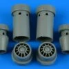 F/A-18E/F Super Hornet Exhaust Nozzles Opened For HBO (Resin) 1/48 Aires