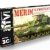 AFV Series: US Army MERDC Camouflage Mid 1970s to Mid 1980s Acrylic Paint Set (6 Colors) 17ml Bottles AK Interactive
