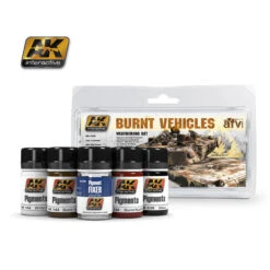 Burnt Vehicles Weathering Pigment Set Burnt Vehicles Weathering Pigment Set