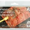 AFV Series: Unfinished German Vehicles Weathering Enamel Set (4 Colors, 2 Pencils) 35ml/17 Bottles AK Interactive