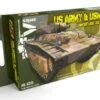 AFV Series: US Army & USMC Camouflage Acrylic Paint Set (6 Colors) (Old Bottles) 17ml Bottles AK Interactive