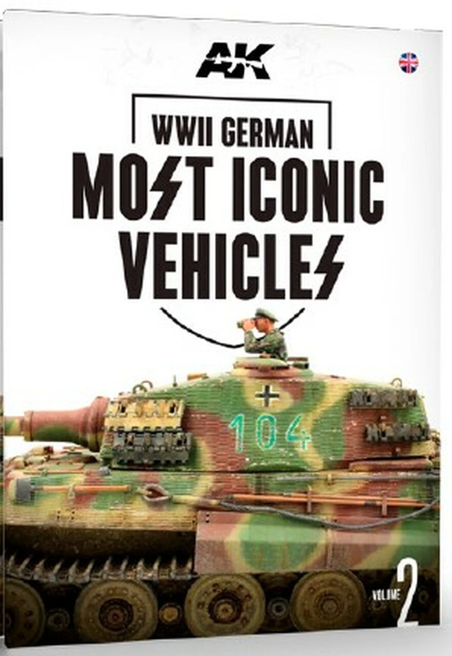 WWII German Most Iconic SS Vehicles Vol. 2 Book AK Interactive