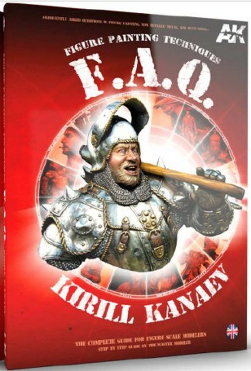FAQ Figure Painting Techniques Book AK Interactive
