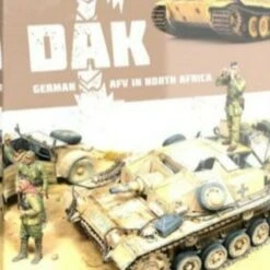 DAK, German AFV in North Africa Book (Semi-Hardback) AK Interactive