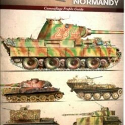 1944 German Armour in Normandy Camouflage Profile Guide Book AK Interactive