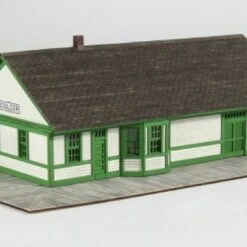 Great Northern Standard 30'x60' Combination Depot N Scale American Model Builders