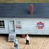 Elevated Warehouse HO Scale American Model Builders