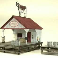 Behrenwald Dairy Transfer Stand w/2 Platforms HO Scale American Model Builders