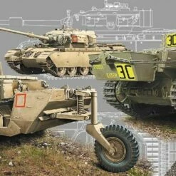 Long Range Centurion Mk 5LR/Mk 5/1 Main Battle Tank 1/72 Ace Models