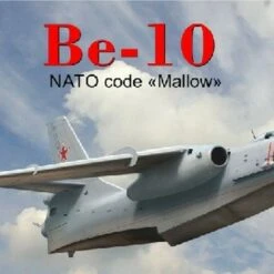 Beriev Be-10 NATO Code Mallow Amphibious Bomber 1/144 A-Model