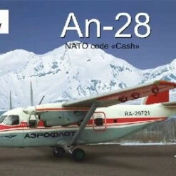Antonov An-28 NATO Code Twin Engine Light Turboprop Aircraft 1/72 A-Model