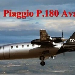Piaggio P180 Avanti Twin-Turboprop Transport Aircraft 1/72 A-Model
