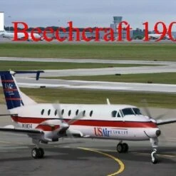 Beechcraft 1900C US Air Express Turboprop Aircraft 1/72 A-Model