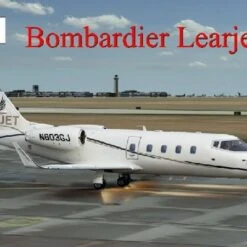 Bombardier Learjet 55 Business Jet 1/72 A-Model
