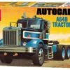 Autocar A64B Semi Tractor Cab 1/25 AMT Models