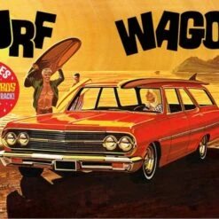 1965 Chevelle Surf Wagon Customizing Kit 1/25 AMT Models