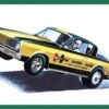 1966 Plymouth Barracuda Hurst Hemi Under Glass Funny Drag Car 1/25 AMT Models
