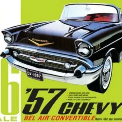 1957 Chevy Bel Air Convertible 1/16 AMT Models