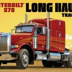 Peterbilt 378 Long Hauler Semi Tractor Cab 1/25 AMT Models