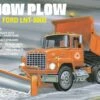Ford LNT8000 Dump Truck W/Snow Plow 1/25 AMT Ford LNT8000 Dump Truck w/Snow Plow 1/25 AMT