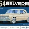 1964 Plymouth Belvedere 2-Door Hardtop 1/25 AMT Models