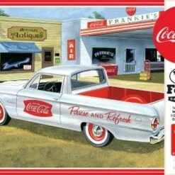 1960 Ford Ranchero Truck w/Coke Chest 1/25 AMT Models