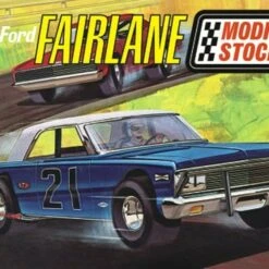 1965 Ford Fairlane Modified Stocker Race Car 1/25 AMT Models