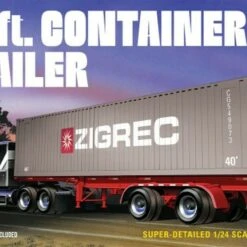 40' Container Trailer 1/24 AMT Models