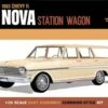 1963 Chevy II Nova Station Wagon Craftsman Series 1/25 AMT 1963 Chevy II Nova Station Wagon Craftsman Series 1/25 AMT