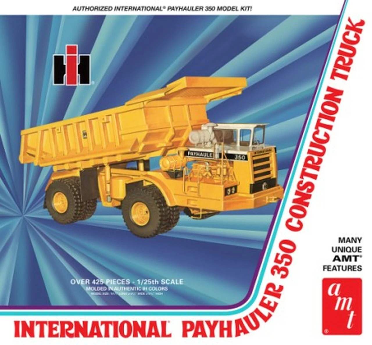 International Payhauler 350 Construction Dump Truck 1/25 AMT International Payhauler 350 Construction Dump Truck 1/25 AMT