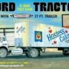 Hostess Ford C900 Tilt Cab Tractor w/Trailer 1/25 AMT Models