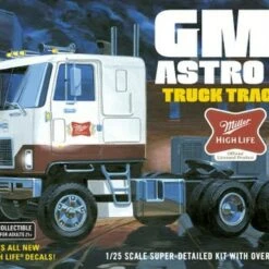 Miller Beer GMC Astro 95 Semi Tractor Cab 1/25 AMT Models