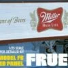 Miller Beer Fruehauf 40' Semi Trailer 1/25 AMT Models