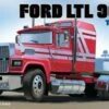 Ford LTL9000 Semi Tractor Cab 1/24 AMT Models