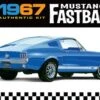 1967 Ford Mustang GT Fastback 1/25 AMT Models