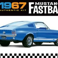 1967 Ford Mustang GT Fastback 1/25 AMT Models