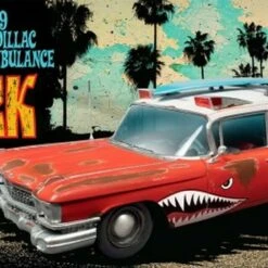 Surf Shark 1959 Cadillac Custom Ambulance 1/25 AMT Models