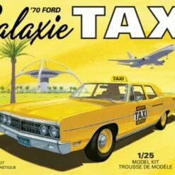 1970 Ford Galaxie Taxi 1/25 AMT Models