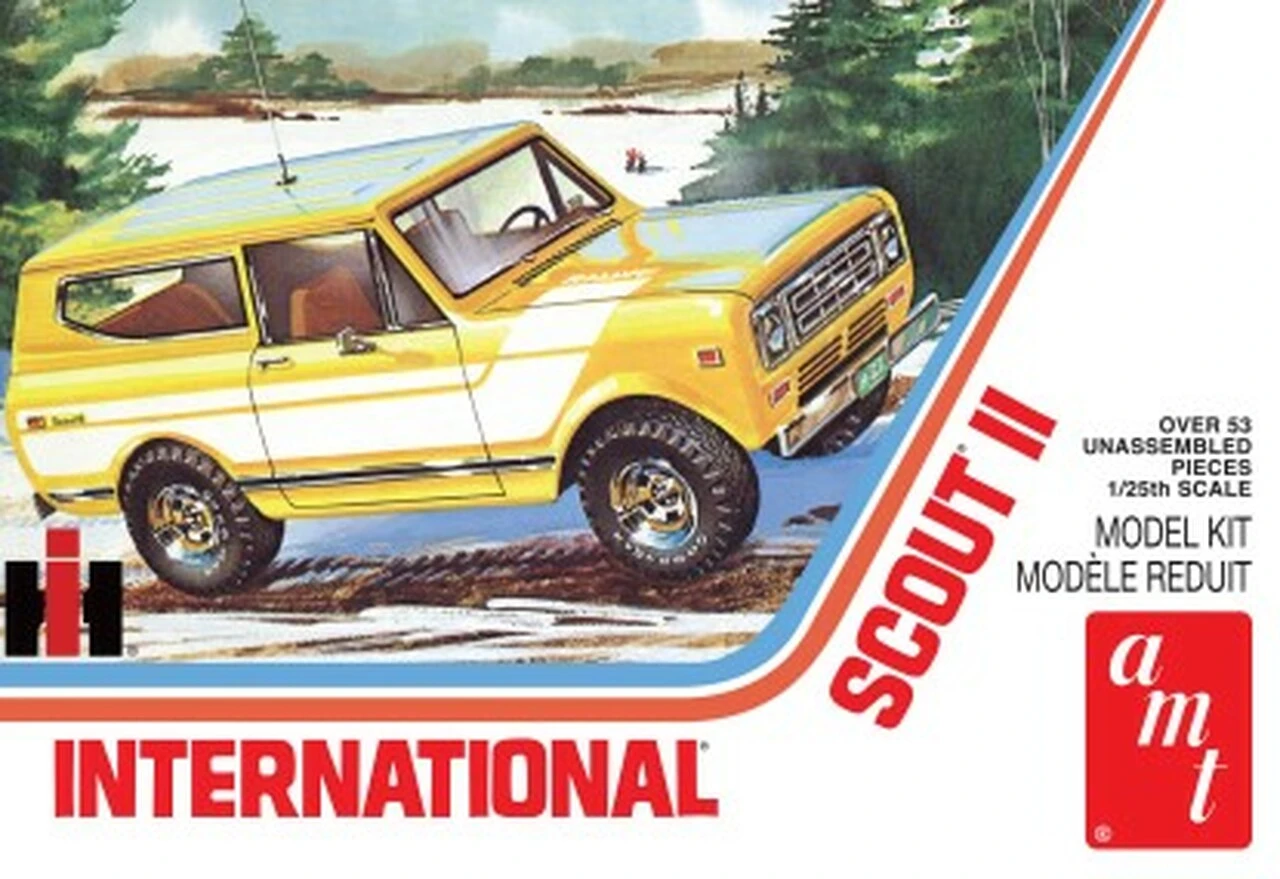 1977 International Harvester Scout II Truck 1/25 AMT Models